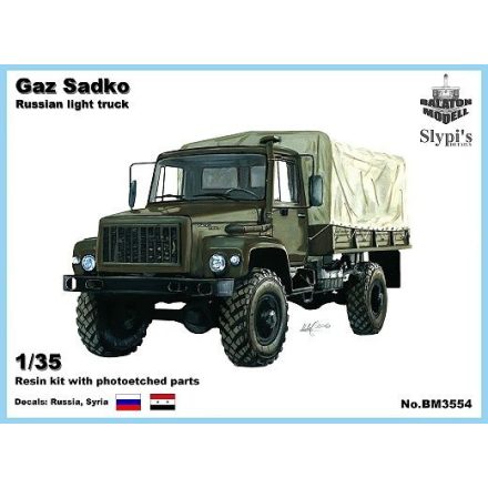 Balaton Modell Gaz Sadko könnyű teherautó makett