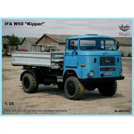 Balaton Modell IFA W50 billencs makett