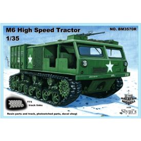   Balaton Modell M6 High Speed Tractor (műgyanta lánctalppal) makett