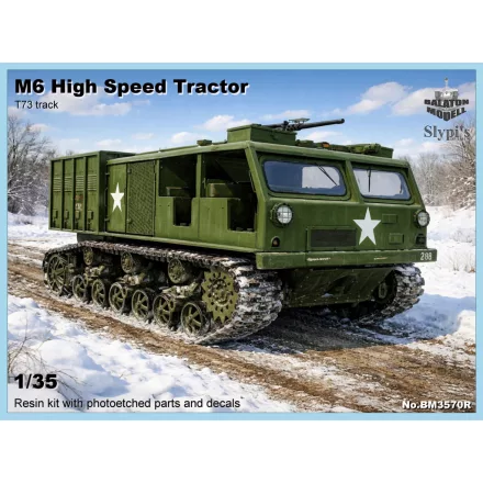 Balaton Modell M6 High Speed Tractor (műgyanta lánctalppal) makett