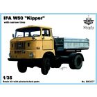 Balaton Modell IFA W50 dömper (keskeny gumikkal) makett