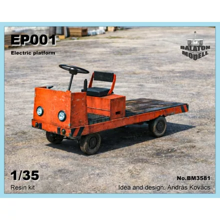 Balaton Modell EP001 elektromos targonca makett