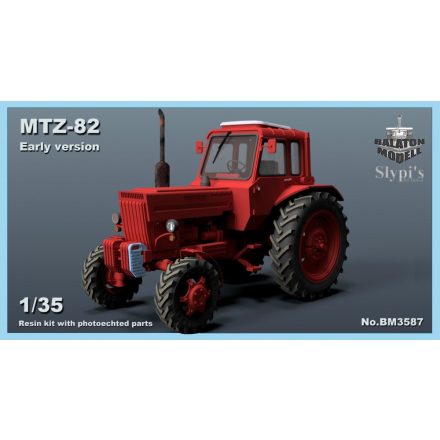 Balaton Modell MTZ-82 korai változat makett