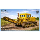 Balaton Modell BT-74 árokásógép makett