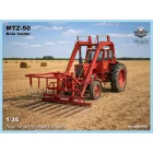 Balaton Modell MTZ-50 bálarakodó makett