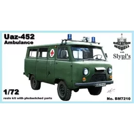 Balaton Modell Uaz-452 mentő makett (CSOMAGOLÁSSÉRÜLT)
