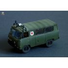 Balaton Modell Uaz-452 mentő makett
