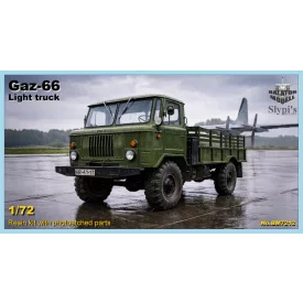 Balaton Modell Gaz-66 könnyű teherautó makett