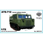 Balaton Modell ATSz-712 tüzérségi vontató makett