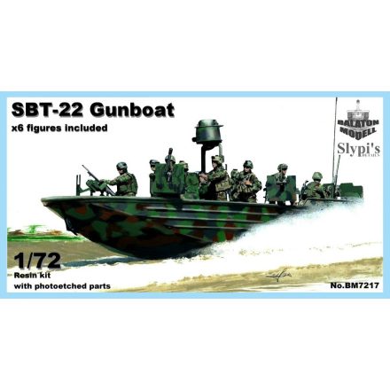 Balaton Modell SBT-22 "gun boat" makett