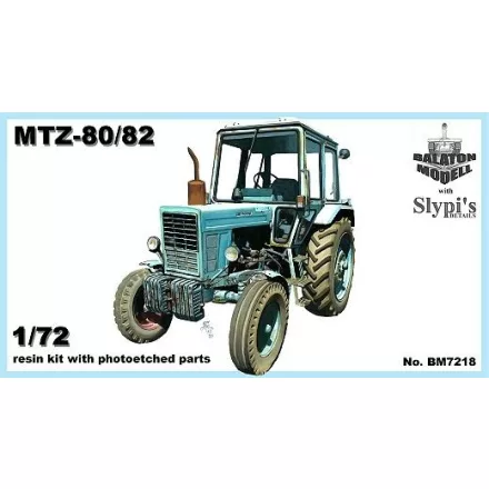 Balaton Modell MTZ-80/82 kocka fülkés makett