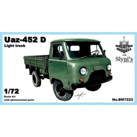 Balaton Modell Uaz-452 D könnyű teherautó makett