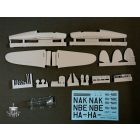 Balaton Modell M25 Nebuló, magyar kiképzőrepülőgép makett