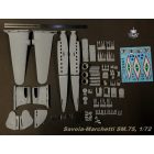 Balaton Modell Savoia-Marchetti S.M.75 katonai szállítógép makett