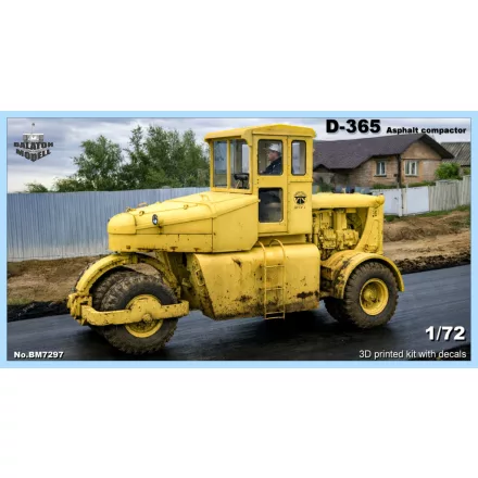 Balaton Modell D-365 aszfalttömörítő makett
