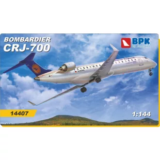   Big Planes Kits Bombardier CRJ-700 Lufthansa Regional polgári repülő makett