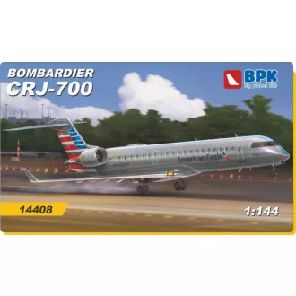   Big Planes Kits Bombardier CRJ-700 American Eagle polgári repülő makett