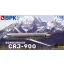 Big Planes Kits Bombardier CRJ-900 American Eagle polgári repülő makett