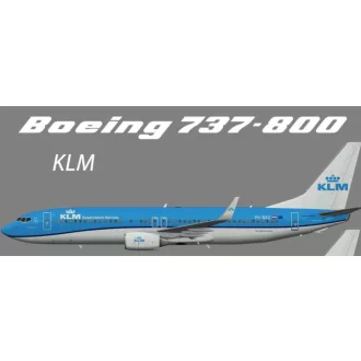 Big Planes Kits Boeing 737-800 KLM polgári repülő makett