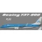 Big Planes Kits Boeing 737-800 KLM polgári repülő makett