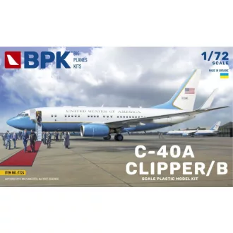   Big Planes Kits Boeing C-40A CLIPPER/B polgári repülő makett