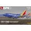 Big Planes Kits Boeing 737-700 Southwest polgári repülő makett