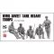 Border Model WWII Soviet Tank Desant Troops (5 pcs. Resin Figures) figura készlet