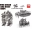 Border Model WWII German Tank Troops (5 pcs. Resin Figures) figura készlet