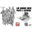 Border Model IJN Carrier Crew Pilots & Officers figura készlet