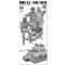 Border Model WW II U.S. Tank Crew (4 pcs) figura készlet