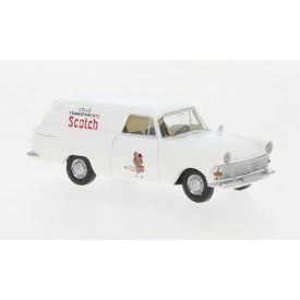 BREKINA Opel P2 box wagon, Scotch 3M (F), 1960