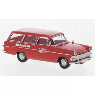 BREKINA Opel P2 Caravan, Metz Feuerwehrgerätefabrik, 1960