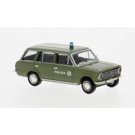 BREKINA FIAT 124 FAMILIARE POLIZIA 1966