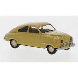 BREKINA Saab 92, dunkelgelb, 1950