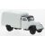 BREKINA Robur Garant box-wagon, light grey/black, 1953