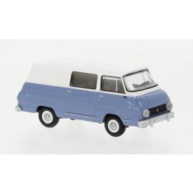 BREKINA Skoda 1203 half bus, white/blue, 1969