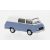 BREKINA Skoda 1203 half bus, white/blue, 1969