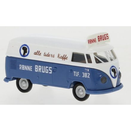 BREKINA VOLKSWAGEN T1b box wagon, Ronne Brugs - Cirkel Kaffe, 1960