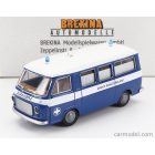 BREKINA FIAT 238 MINIBUS AMBULANZA CROCE BIANCA MILANO 1966