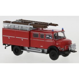   BREKINA Mercedes LAF 1113 LF 16, red/black, with pump in the front, 1970