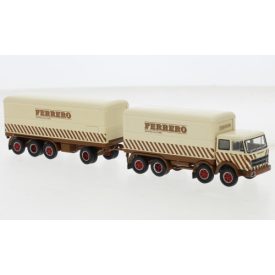BREKINA FIAT 691 Millepiedi, Ferrero, box container, 1970