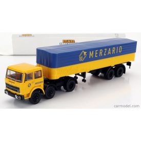 BREKINA FIAT 691 T TRUCK TELONATO MERZARIO TRANSPORTS 1970