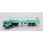 BREKINA FIAT 691 T TRUCK CASSONATO MIGROS TRANSPORTS 1970