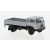 BREKINA FIAT 642 flatbed platform trailer, grey/black, 1962