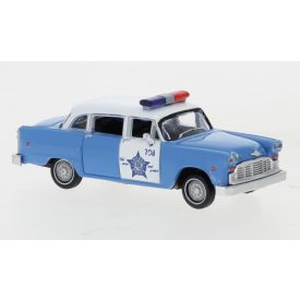   BREKINA CHECKER Cab, Chicago Police Department, Police Car, 1974