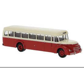   BREKINA MAN MKN round bonnet red/weiß, light beige/red, 1952