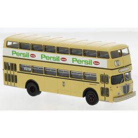 BREKINA BÜSSING D2U double decker, BVG - Persil, 1960