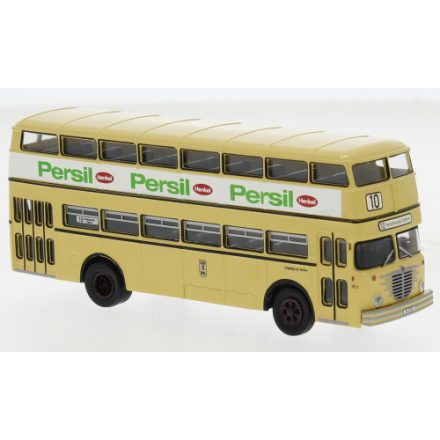 BREKINA BÜSSING D2U double decker, BVG - Persil, 1960