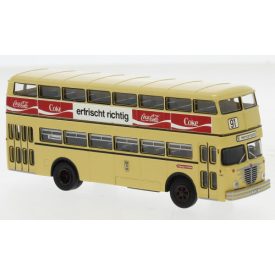   BREKINA BÜSSING D2U double decker, BVG - braune Brause, 1960