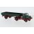 BREKINA IFA S 4000-1, dunkelgrün/red, flatbed platform trailer-SZ, 1960